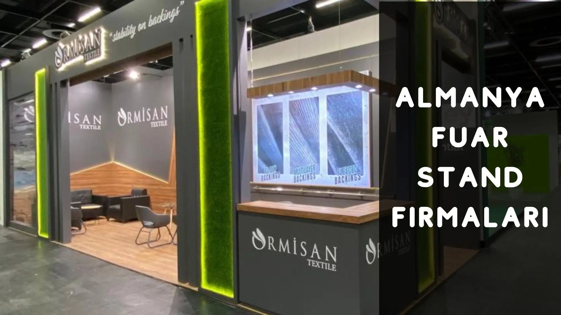 Almanya fuar stand firmalari