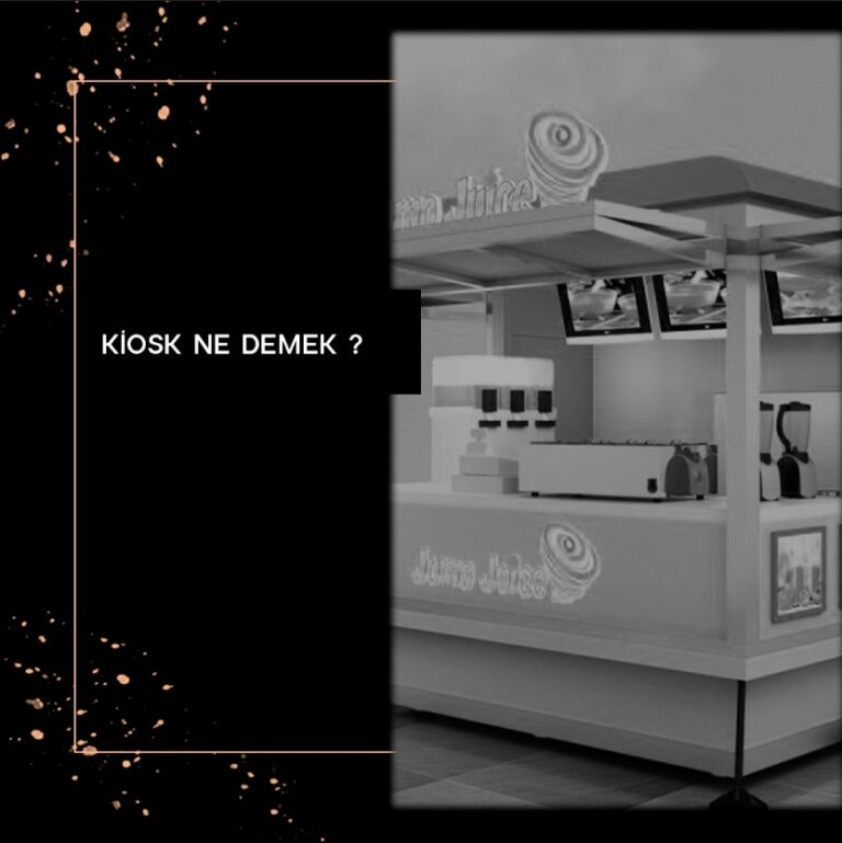 Kiosk Ne Demek Kiosklar Hakk nda T m Merak Edilenler