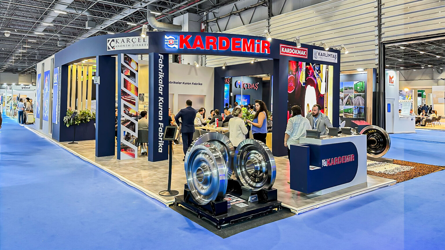 Kardemir - Eurasia Rail 2025 2 Yaratıcı Fuar Standı Tasarımı