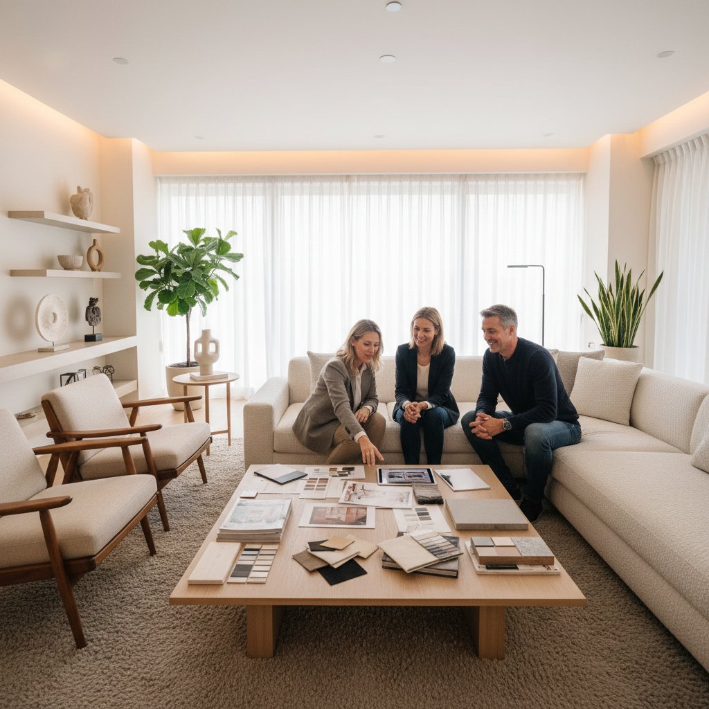 Image Interior Design Consultation Meeting